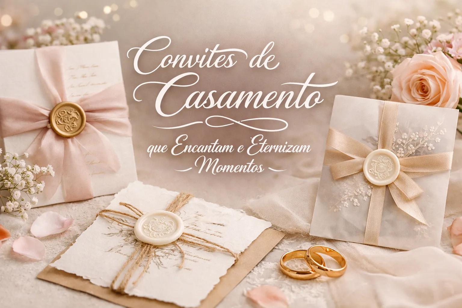 convite de casamento